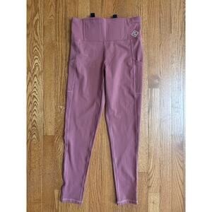 Concealed Casual Women's Mauve Pink Front Carry Medium Leggings 26" Inseam